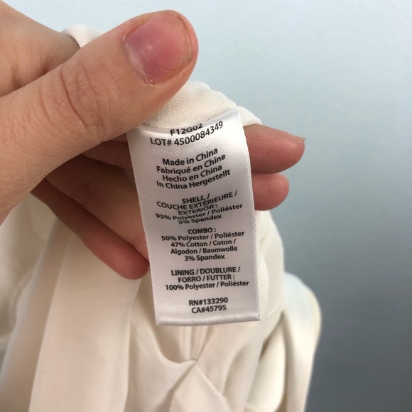 Rachel Zoe white Estella tuxedo wrap gown - Picture 8 of 8